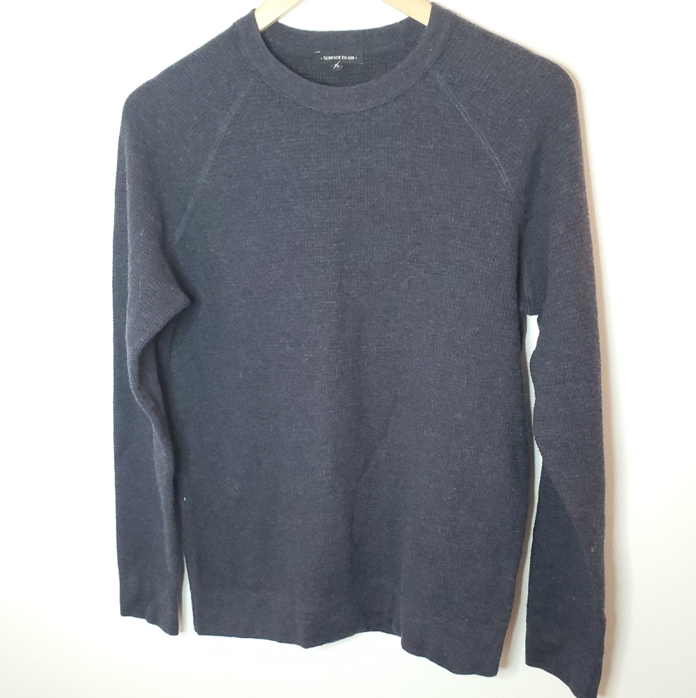 NWOT Surface To Air Waffle Shirt XS